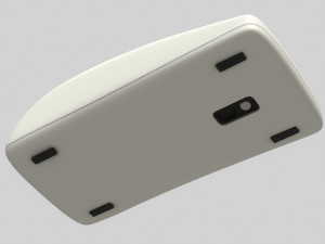 Retro Style Computer Mouse Model 3D