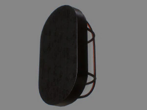Industrial Wall Light 3D Model