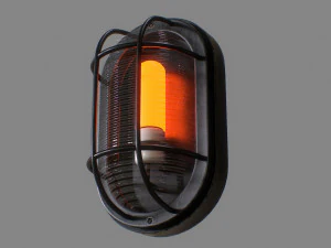 Industrial Wall Light 3D Model