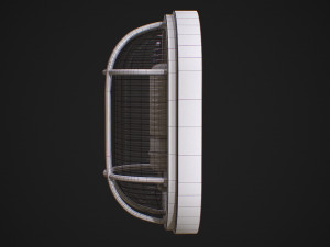 Industrial Wall Light Modèle 3D