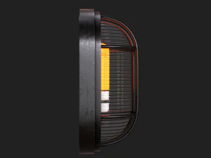 Industrial Wall Light 3D Model