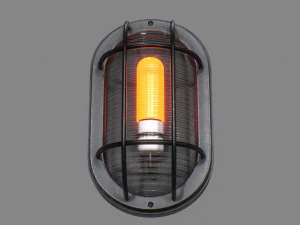 Industrial Wall Light 3D Model
