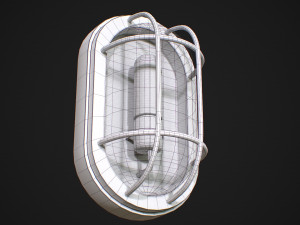 Industrial Wall Light Modèle 3D