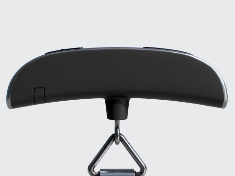 Hanging Luggage Weight Scale VR - AR - low-poly Modello 3D