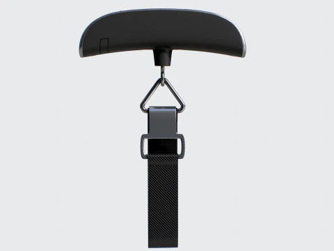 Hanging Luggage Weight Scale VR - AR - low-poly 3D Model