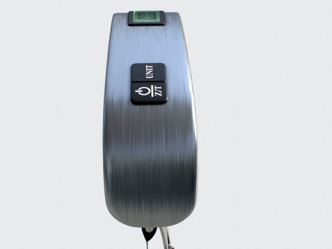 Hanging Luggage Weight Scale VR - AR - low-poly Modello 3D