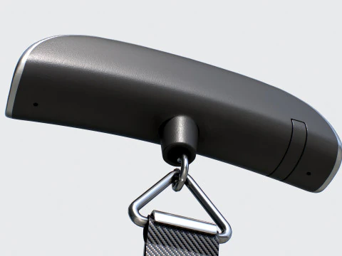 Hanging Luggage Weight Scale VR - AR - low-poly 3D Model