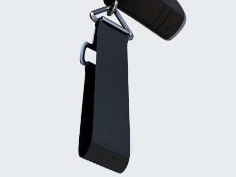 Hanging Luggage Weight Scale VR - AR - low-poly Modello 3D