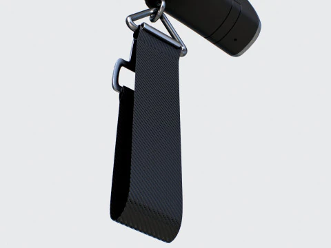 Hanging Luggage Weight Scale VR - AR - low-poly 3D Model