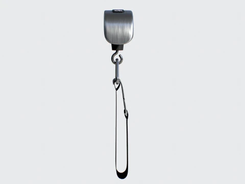Hanging Luggage Weight Scale VR - AR - low-poly 3D Model