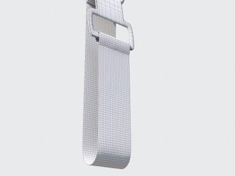 Hanging Luggage Weight Scale VR - AR - low-poly Modello 3D