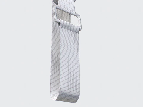 Hanging Luggage Weight Scale VR - AR - low-poly 3D Model