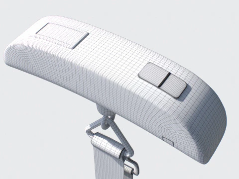 Hanging Luggage Weight Scale VR - AR - low-poly 3D Model
