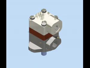 Pompa Baling-Baling Model 3D