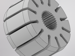 Vane Pump 3D Model
