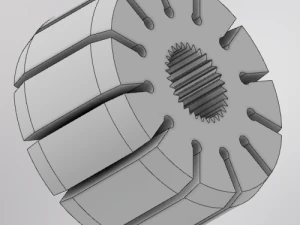 Vane Pump 3D Model
