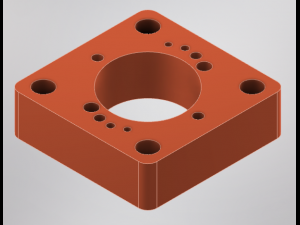 Vane Pump 3D Model