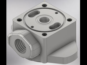 Vane Pump 3D Model