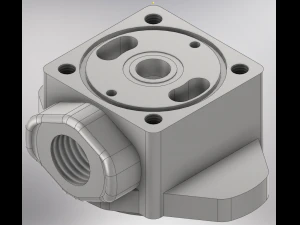 Vane Pump 3D Model
