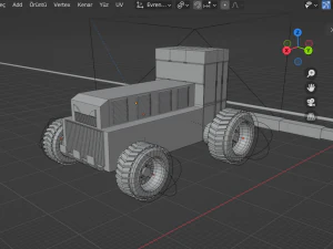 TRACTOR 3D Model