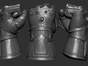 Thanos Infinity Gauntlet Modelo de Impressão 3D