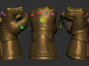 Guantelete del Infinito Thanos Modelo de impresión 3D