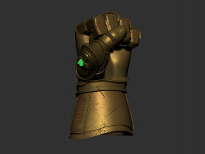 Thanos Infinity Gauntlet Modelo de Impressão 3D