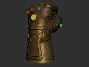 Thanos Infinity Gauntlet Modelo de Impressão 3D