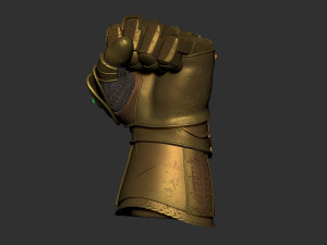 Thanos Infinity Gauntlet Modelo de Impressão 3D