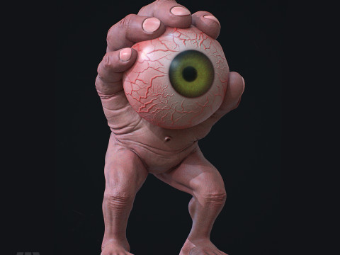 MR EYE 3D-Druckmodell