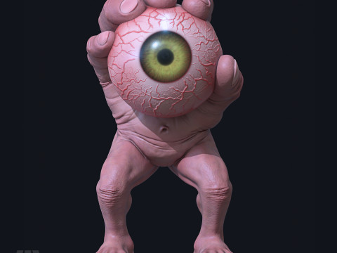 MR EYE 3D-Druckmodell
