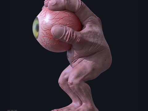 MR EYE 3D-Druckmodell