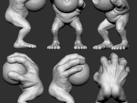 MR EYE 3D-Druckmodell