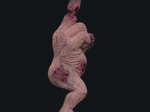 STL Monster Finger Fuckyou Halloween 3D 打印模型