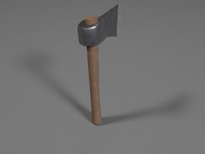 Axe Bundle 4 Types 2K Model 3D
