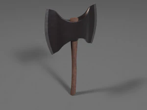 Lot de haches 4 types 2K Modèle 3D