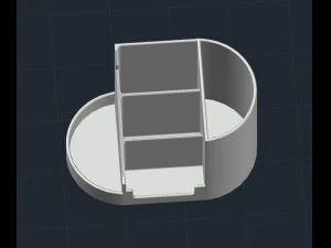 铅笔自由 3D 打印模型