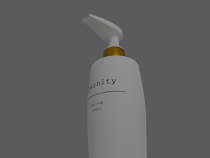 Bottle of soap 3D Model