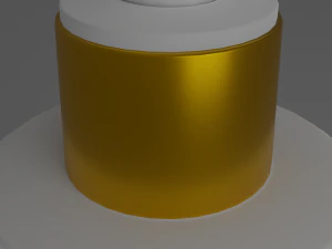Bottle of soap 3D Model