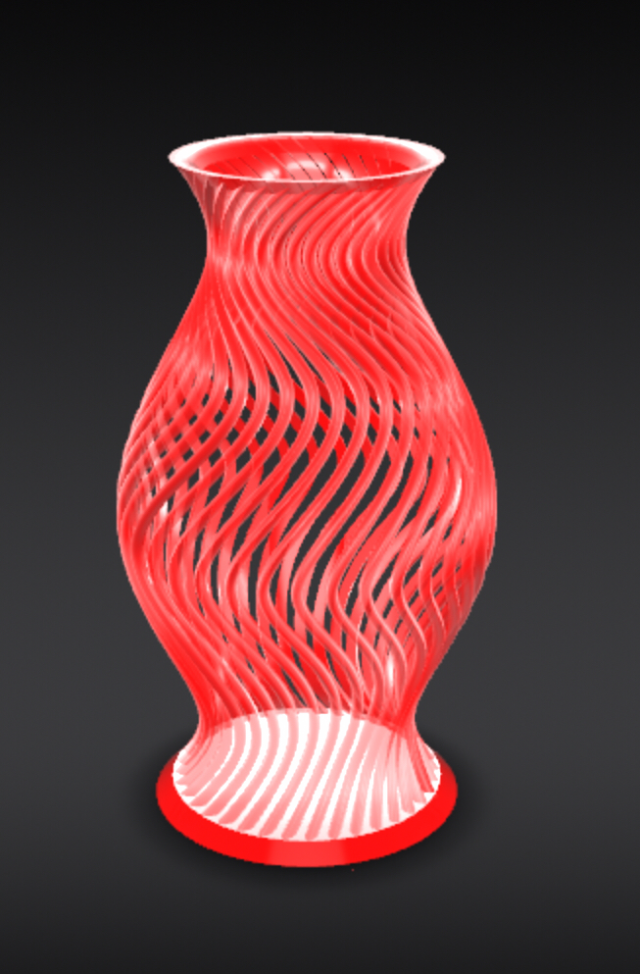 Vase 3D Model .c4d .max .obj .3ds .fbx .stl .blend