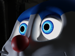 Doraemon Animatronic Head 3D Model