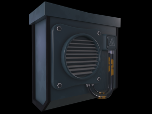 Air Conditionin - Game Ready - Low Poly PBR 3D मॉडल