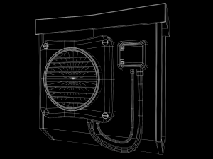 Air Conditionin - Game Ready - Low Poly PBR 3D मॉडल