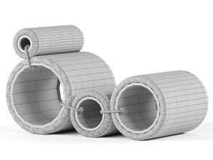 Tube Chair by Cappellini Modelo 3D