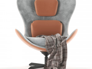 Lazy Armchair by Calligarris Modelo 3D