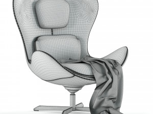 Lazy Armchair by Calligarris Modelo 3D