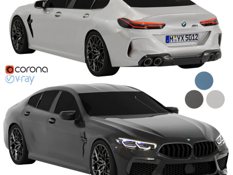 Konkurs M8 Corona Vray Model 3D