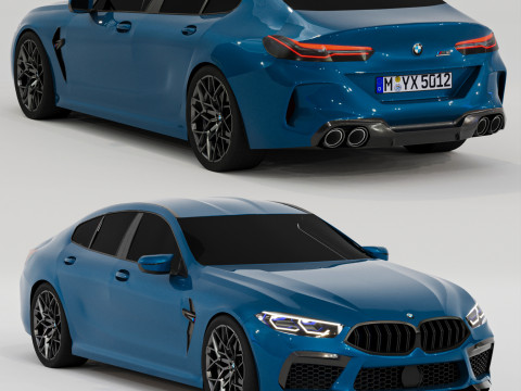 M8 Competition Corona Vray 3D 模型