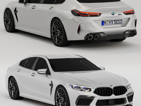 M8 Competition Corona Vray 3D 模型