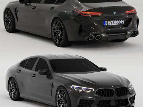 M8 Competition Corona Vray 3D 模型